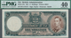 01443 Fiji: 5 Shillings June 1st 1951 With Signatures: Taylor / Donovan / Smith, P.37k, Excellent Conditio - Fiji