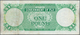 01446 Fiji: 1 Pound 1964 P. 53, Used With Lighter Folds, Light Staining At Borders, No Holes Or Tears, Not - Figi