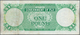 01446 Fiji: 1 Pound 1964 P. 53, Used With Lighter Folds, Light Staining At Borders, No Holes Or Tears, Not - Fiji