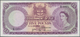 01447 Fiji: 5 Pounds 1962 QEII P. 54, Light Folds In Paper, No Holes Or Tears, Probably Pressed But Still - Fiji