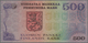 01467 Finland / Finnland: 500 Markkaa 1975 P. 110b, 4 Vertical Folds And Light Handling In Paper But Still - Finland