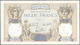 01478 France / Frankreich: Set Of 2 Notes 1000 Francs 1939 P. 90, Both Very Crisp With Original Colors, Li - Altri & Non Classificati