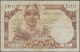 01508 France / Frankreich: 100 Francs 1955 Tresor Public P. M9, Strong Traces Of Use, Condition: VG. - Sonstige & Ohne Zuordnung