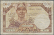 01508 France / Frankreich: 100 Francs 1955 Tresor Public P. M9, Strong Traces Of Use, Condition: VG. - Otros & Sin Clasificación