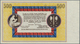 01513 France / Frankreich: Bon De Solidarité 500 Francs With Perforation Annulé, Light Center Bend, Condit - Altri & Non Classificati