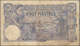 01539 French Indochina / Französisch Indochina: 20 Piastres 1917 P. 38b, Used With Strong Vertical And Hor - Indochina