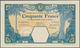 01585 French West Africa / Französisch Westafrika: Highly Rare And Possibly Unique 50 Francs 1903 PORTO-NO - Estados De Africa Occidental