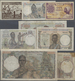 01595 French West Africa / Französisch Westafrika: Set Of 8 Banknotes Containing 1 Franc A.O.F. P. 34 (XF) - Estados De Africa Occidental