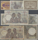 01595 French West Africa / Französisch Westafrika: Set Of 8 Banknotes Containing 1 Franc A.O.F. P. 34 (XF) - West-Afrikaanse Staten