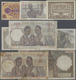 01595 French West Africa / Französisch Westafrika: Set Of 8 Banknotes Containing 1 Franc A.O.F. P. 34 (XF) - Estados De Africa Occidental