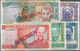 01601 Gambia: Set Of 5 Specimen Banknotes From 5 To 100 Dalasis ND P. 20s-24s, All With Specimen Overprint - Gambia