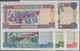 01601 Gambia: Set Of 5 Specimen Banknotes From 5 To 100 Dalasis ND P. 20s-24s, All With Specimen Overprint - Gambia