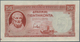 01631 Greece / Griechenland: 50 Drachmai 1939 Color Trial In Brown Color P. 107ct With 2 Traces Of Paper C - Griekenland