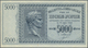 01647 Greece / Griechenland: 5000 Drachmai ND(1941) P. M18a In Condition: UNC. - Grecia