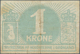 01651 Greenland / Grönland: 1 Krone ND(1913) P. 13, Used With Folds And Creases, Border Tears, No Repairs, - Groenlandia