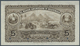 01661 Guatemala: 5 Pesos ND(1897-1920) Specimen P. S112s, Printed By ABNC With Zero Serial Numbers, Hole C - Guatemala