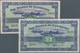 01664 Guernsey: Set Of 2 Notes Guernsey 1 Pound 1945 P. 43a, Both In Similar Condition, Only Light Handlin - Altri & Non Classificati