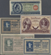 01687 Hungary / Ungarn: Set Of 5 Banknotes Containing (Austria) P. 12, 13, 15: 200 And 2x 25 Kronen 1918 ( - Ungheria