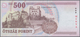 01712 Hungary / Ungarn: Pair Of The 500 Forint 2008 Specimen, P.196bs, Both With Red Overprint "MINTA" In - Hungría