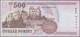 01712 Hungary / Ungarn: Pair Of The 500 Forint 2008 Specimen, P.196bs, Both With Red Overprint "MINTA" In - Hungary