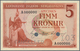 01720 Iceland / Island: 5 Kronur L.21.06.1957 SPECIMEN, P.37as In Perfect UNC Condition - Islandia