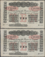 01732 India / Indien: Highly Rare Set Of 2 Consecutive Notes 10 Rupees 1918 RANGOON Issue P. A10 In Simila - India