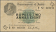 01737 India / Indien: Government Of India 2 Rupees 8 Annas ND(1917) P. 2, Stronger Center Fold In Paper, F - India