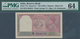 01744 India / Indien: 2 Rupees ND(1943) P. 17b In Condition: PMG Graded 64 Choice UNC. - India