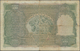 01750 India / Indien: 100 Rupees ND(1937-43) KRACHI Issue P. 20k, Used With Strong Vertical And Horizontal - India