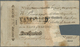 01760 India / Indien: Bank Of Bengal Highly Rare 500 Sicca Rupees 1820 P. S24, Cut And Stamped Cancelled, - India