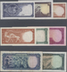 01800 Iran: Set Of 8 Notes Containing 5 And 10 Rials 1944 P. 39, 40 (UNC And AUNC), 10 And 20 Rials 1948 P - Iran