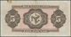 01823 Isle Of Man: 5 Pounds 1960 P. 6Ab, Slight Vertical And Horizontal Folds, Staining At Upper Right, No - Other & Unclassified