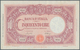 01871 Italy / Italien: 500 Lire 1950 P. 90, Rare And Searched-for Issue, Center Fold, Lighter Horizontal F - Otros & Sin Clasificación