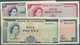 01885 Jamaica: Set With 4 Banknotes Of The 1961 Series Containing 5 And 10 Shillings, 1 And 5 Pounds ND(19 - Jamaica