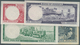 01885 Jamaica: Set With 4 Banknotes Of The 1961 Series Containing 5 And 10 Shillings, 1 And 5 Pounds ND(19 - Giamaica