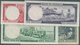 01885 Jamaica: Set With 4 Banknotes Of The 1961 Series Containing 5 And 10 Shillings, 1 And 5 Pounds ND(19 - Jamaica