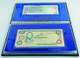 01886 Jamaica: Offical Currency Album Of The Bank Of Jamaica, With Certificate, Containing Notes With "Sta - Jamaique