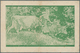 01897 Jersey: 10 Shillings ND(1941-42) P. 5a, Light Center Fold, Some Stain Dots At Lower Left, Condition: - Other & Unclassified