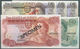 01899 Jersey: Set With 5 Specimen Notes Of The 1970's/80's Series Containing 5 Pounds Specimen  With Signa - Other & Unclassified