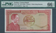 01906 Jordan / Jordanien: 5 Dinars ND(1959) P. 15b, Condition: PMG Graded 66 Gem UNC EPQ. - Jordan