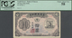 01913 Korea: Set With 4 Banknotes Comprising 10 Won ND(1949) P.2 PCGS 58, 100 Won ND(1950) P.7 PCGS 58, 10 - Corea Del Sur