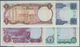 01919 Kuwait: Set Of 5 SPECIMEN Banknotes Containing 1/4, 1/2, 1, 5 And 10 Dinars L.1968 P. 6s-10s, Rare S - Kuwait