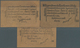 01922 Laos: Set Of 3 Pcs 50 At 5 Hao ND(1945-46) P. A3a,b,c, Two Of Them In Condition UNC, One Of Them Wit - Laos
