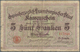 Delcampe - 01937 Luxembourg: Very Nice Set With 5 Banknotes Comprising 2 X 5 Francs = 4 Mark With Signature Title: "L - Luxembourg