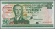 01945 Luxembourg: 50 Francs ND P. 55ct Color Trial In Green Color, With Specimen Overprint, Slight Dints A - Lussemburgo