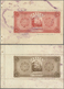 01959 Macau / Macao: Set Of 5x 10 And 4x 50 Dollars 1934 Circulating Cheque Issue P. S92, All With Counter - Macao