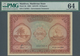 Delcampe - 01999 Maldives / Malediven: Set Of 6 Notes Containing 1 To 100 Rupees 1960 P. 2b-7b, All PMG Graded 64 Cho - Maldivas