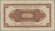 02043 Morocco / Marokko: Set Of 2 Notes 1000 Francs 1943 P. 28, Both In Similar Condition With Folds And C - Marruecos