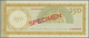 02050 Netherlands Antilles / Niederländische Antillen: 250 Gulden 1962 Specimen P. 6s With 012345 Serial N - Netherlands Antilles (...-1986)