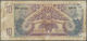 02059 Netherlands New Guinea / Niederländisch Neu Guinea:  Ministerië Van Overzeesche Rijksdelen 10 Gulden - Papua New Guinea